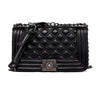 Vintage Diamond Lattice Handbag