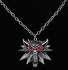 Pendant Wizard Witcher 3 Medallion Pendant Necklace Wolf Head Necklace U Pick Color Halloween Necklace & Pendants