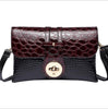 Crocodile Pattern Women Messenger Bag