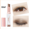 NOVO Eyeshadow Stick Double Color Stereo Gradient Velvet Shimmer Earth Color Eye Shadow Cream Pen Eye Makeup Palette Cosmetics