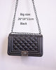 Vintage Diamond Lattice Handbag