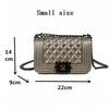 Vintage Diamond Lattice Handbag