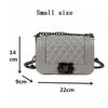 Vintage Diamond Lattice Handbag