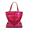 Laser Bright Geometry Diamond Handbag