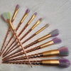 Unicorn Thread Makeup Brushes Professional Make Up Brushes Fiber Brush Set Makeup Tools Eyebrow Eyeliner Powder Brushes