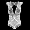 CYHWR 2016 New transparent lace sexy hollow vest deep V Teddy hot shapers panty shaper