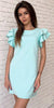 2016 New Women Summer Fashion Style Dress Casual Butterfly Sleeve Sexy Backless Dress Vestidos