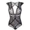 CYHWR 2016 New transparent lace sexy hollow vest deep V Teddy hot shapers panty shaper