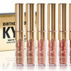 Kylie Lip 6pcs Set Matt Cup Lip Gloss Kylie Jenner Gold